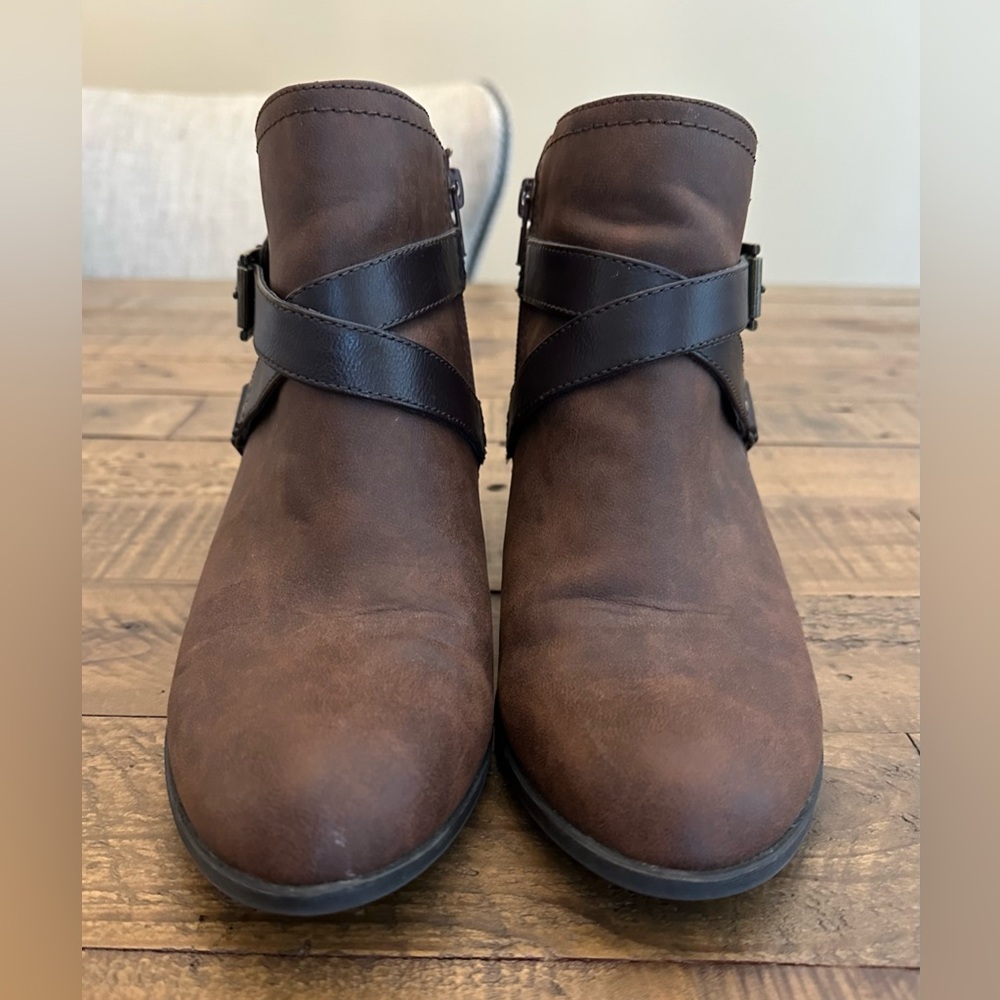 Indigo RD Women's Ankle Buckle Strap Boots - Size 10 - Picture 5 of 8